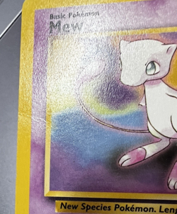 Mew Black Star Promo 8 Pokemon Card 2000 LP small bend - Image 2