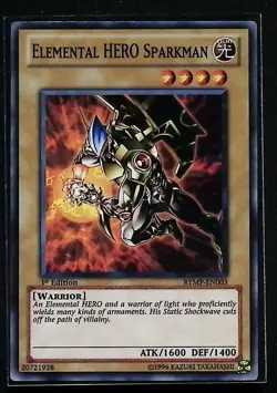 Elemental Hero Sparkman - RYMP-EN003 - Common - 1st Edition Yugioh - Image 1