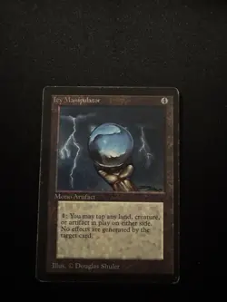 MTG Icy Manipulator Beta HP Magic The Gathering Wizards Of The Coast Vintage - Image 4