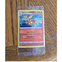 Pokemon Special Delivery Charizard Promo SWSH075 Holo Sealed New Little swirl. - Image 1