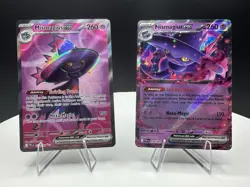 Pokemon Mismagius ex Full Art Ultra Rare Lot 112/094 + 036/094 Phantasmal Flames - Image 1