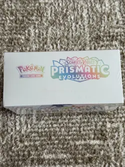 Prismatic Evolutions Pokemon Center Elite Trainer Box ETB Sealed - Image 5