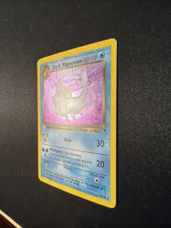 Dark Vaporeon 9/110 Legendary Collection Holo HP Pokemon TCG WOTC 2002 English - Image 4