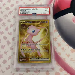PSA 9 - 2023 Pokemon 151 Mew ex #205 - Hyper Rare - Image 1