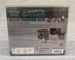 Pokemon ETB Sun & Moon Burning Shadows Elite Trainer Box New/Unopened Authentic - Image 2