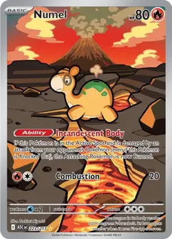 Numel (223/217) Mega Evolution: Ascended Heroes​ - Near Mint Holofoil Pokemon TC - Image 1