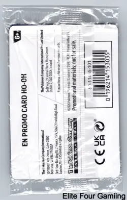 SEALED Pokemon Gamestop Promo- Ho-Oh 10/86 Rare- GameStop Stamped Near Mint - Image 2