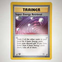 *NEAR MINT* Super Energy Retrieval 89/111 Neo Genesis 1st Edition English - Image 1