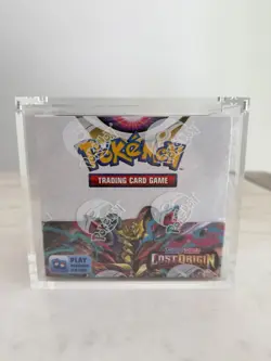 Pokemon TCG Sword & Shield Lost Origin Booster Box SEALED With Acrylic Case - Image 1