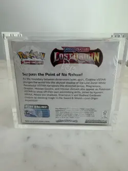Pokemon TCG Sword & Shield Lost Origin Booster Box SEALED With Acrylic Case - Image 5