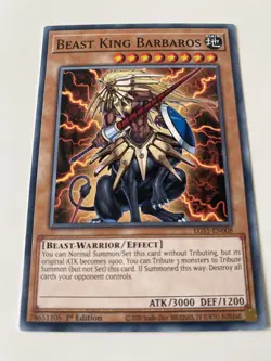 Beast King Barbaros - YS17-EN007 - Common - 1st Edition - YuGiOh Near Mint - Image 1