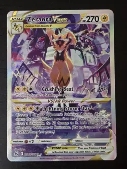 Zeraora VSTAR GG43/GG70 - Crown Zenith - Galarian Gallery - Pokemon - Image 1