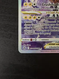 Zeraora VSTAR GG43/GG70 - Crown Zenith - Galarian Gallery - Pokemon - Image 4