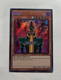 Yugioh Jinzo Pharaoh's Servant PSV-EN000 Unlimited Secret Rare NM - Image 1