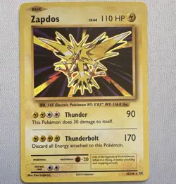 Pokemon TCG Zapdos 42/108 Evolutions 2016 Holo Rare - Image 1