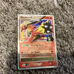 Pokemon Blaziken FB LV.X 142/147 Supreme Victors Ultra Rare Holo 110 HP 2009 - Image 1