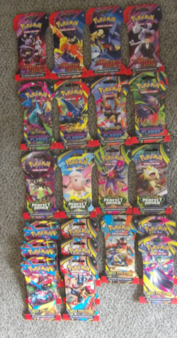 21 Pokemon TCG Mega Evolution Destined Rival Assort Booster Packs Sleeved Sealed - Image 1