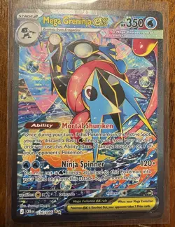 Pokemon Mega Greninja EX Holo Rare 116/086 CRI - Image 1