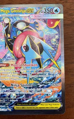 Pokemon Mega Greninja EX Holo Rare 116/086 CRI - Image 4