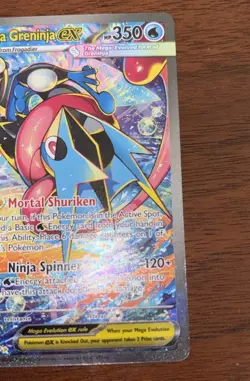 Pokemon Mega Greninja EX Holo Rare 116/086 CRI - Image 5