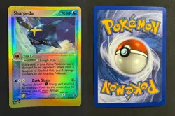 POKEMON UNGRADED SHARPEDO 22/109 R RUBY & SAPPHIRE REVERSE HOLO NM - Image 1