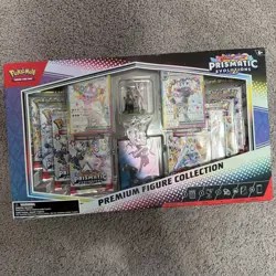 Pokemon TCG: Prismatic Evolutions Premium Figure Collection Factory Sealed Box - Image 1
