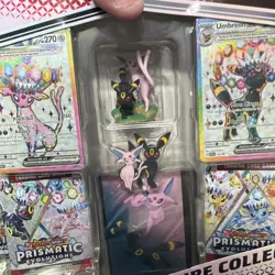 Pokemon TCG: Prismatic Evolutions Premium Figure Collection Factory Sealed Box - Image 5