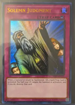 Yu-Gi-Oh! TCG Solemn Judgment Metal Raiders MRD-EN127 Unlimited Ultra Rare - Image 1
