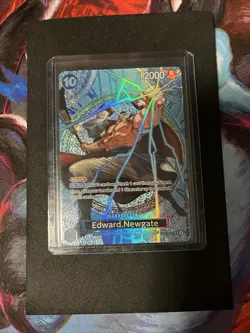 Edward Newgate SP One Piece Card OP-15 OP-13-042 Pack Fresh RARE 12000HP 10 - Image 1