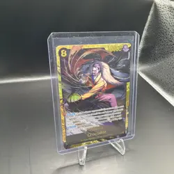 One Piece Card Game Crocodile OP14-120 Alternate Art 10000 Power Foil English - Image 2