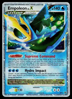 Pokemon Card - Empoleon LV.X Diamond and Pearl Promos DP11 Holo Promo - Image 1