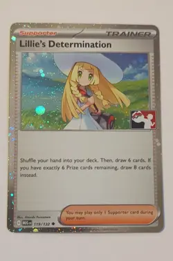 Lillie's Determination 119/132 Prize Pack Series Cards Holo - Image 1