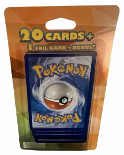 Pokemon TCG Sealed Repack Lot 20 Cards + 1 Foil Bonus Fairfield Co - Image 1