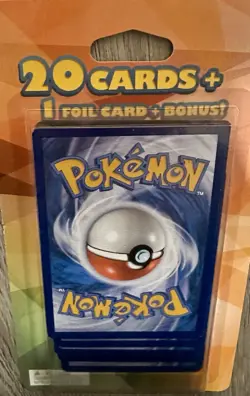 Pokemon TCG Sealed Repack Lot 20 Cards + 1 Foil Bonus Fairfield Co - Image 2