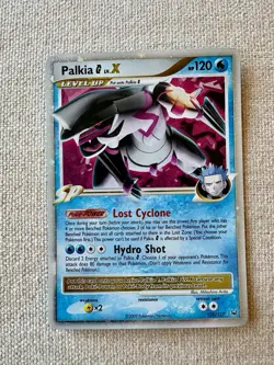 2009 Pokemon TCG Platinum Palkia G LV.X Holo Ultra Rare Card 125/127 - Image 1