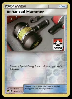 Enhanced Hammer (Pokemon League) 124a/145 Holo League & Championship Cards - Image 1