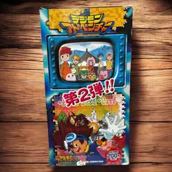 Vintage 1999 Japanese Digimon Adventure Trading Cards Booster Box 15 Packs RARE! - Image 1