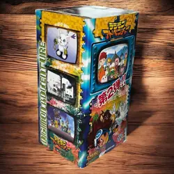 Vintage 1999 Japanese Digimon Adventure Trading Cards Booster Box 15 Packs RARE! - Image 4