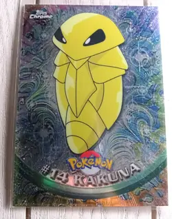 Pokemon Card - #12 Butterfree #14 Kakuna 2000 Topps Chrome TV Animation Edition - Image 5