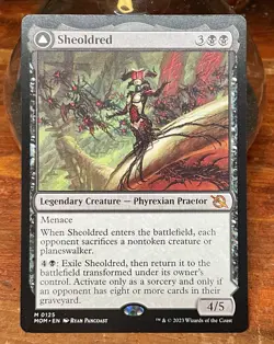 MTG - Sheoldred / The True Scriptures - MOM #0125 (non-foil NM) - Image 1