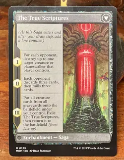MTG - Sheoldred / The True Scriptures - MOM #0125 (non-foil NM) - Image 2