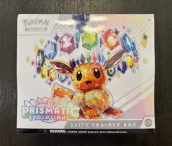 Pokemon TCG Scarlet & Violet Prismatic Evolutions Elite Trainer Box Eevee - Image 1
