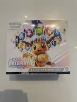 Pokemon Scarlet Violet Prismatic Evolutions Elite Trainer Box NEW/FACTORY SEALED - Image 1