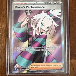 2026 Pokemon Roxie's Performance Chaos Rising 112/086 Full Art Trainer - Image 1