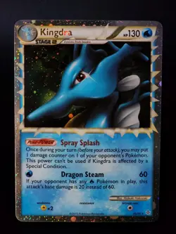 Pokemon Kingdra PRIME - HS Unleashed #85 - LP/Near Mint - Image 1