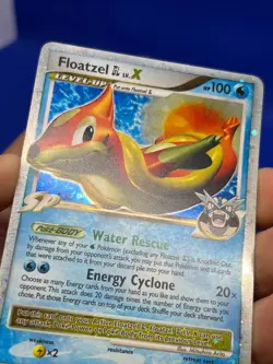 2009 Pokemon Platinum Rising Rivals Floatzel GL Lv.X 104/111 Ultra Rare LP - Image 5