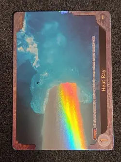 Godzilla Card Game PROMO English - ESD01-016+ PRSP - Heat Ray NM Foil - Image 2