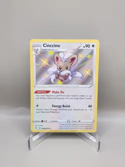The Pokemon Company Cinccino SV094/SV122 Shining Fates Shiny Holo Rare 90 HP - Image 1