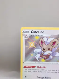 The Pokemon Company Cinccino SV094/SV122 Shining Fates Shiny Holo Rare 90 HP - Image 2