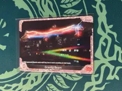 Gravity Beam P 079+ Foil Godzilla Card Game 1st Edition Rare Parallel Strategy - Image 1